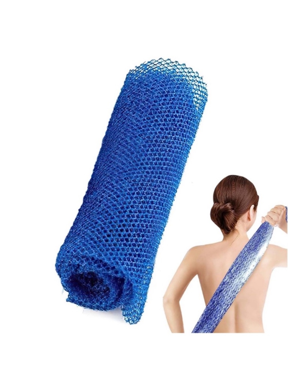 Blue African Bath Sponge - Picture 2 of 2